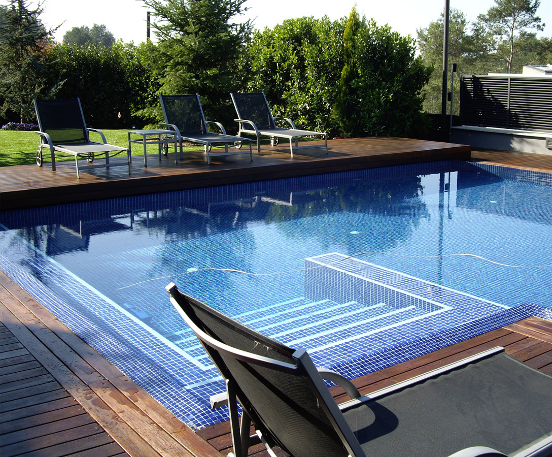 Construcció, reparació i manteniment de piscines - Jardineria Vilaverd